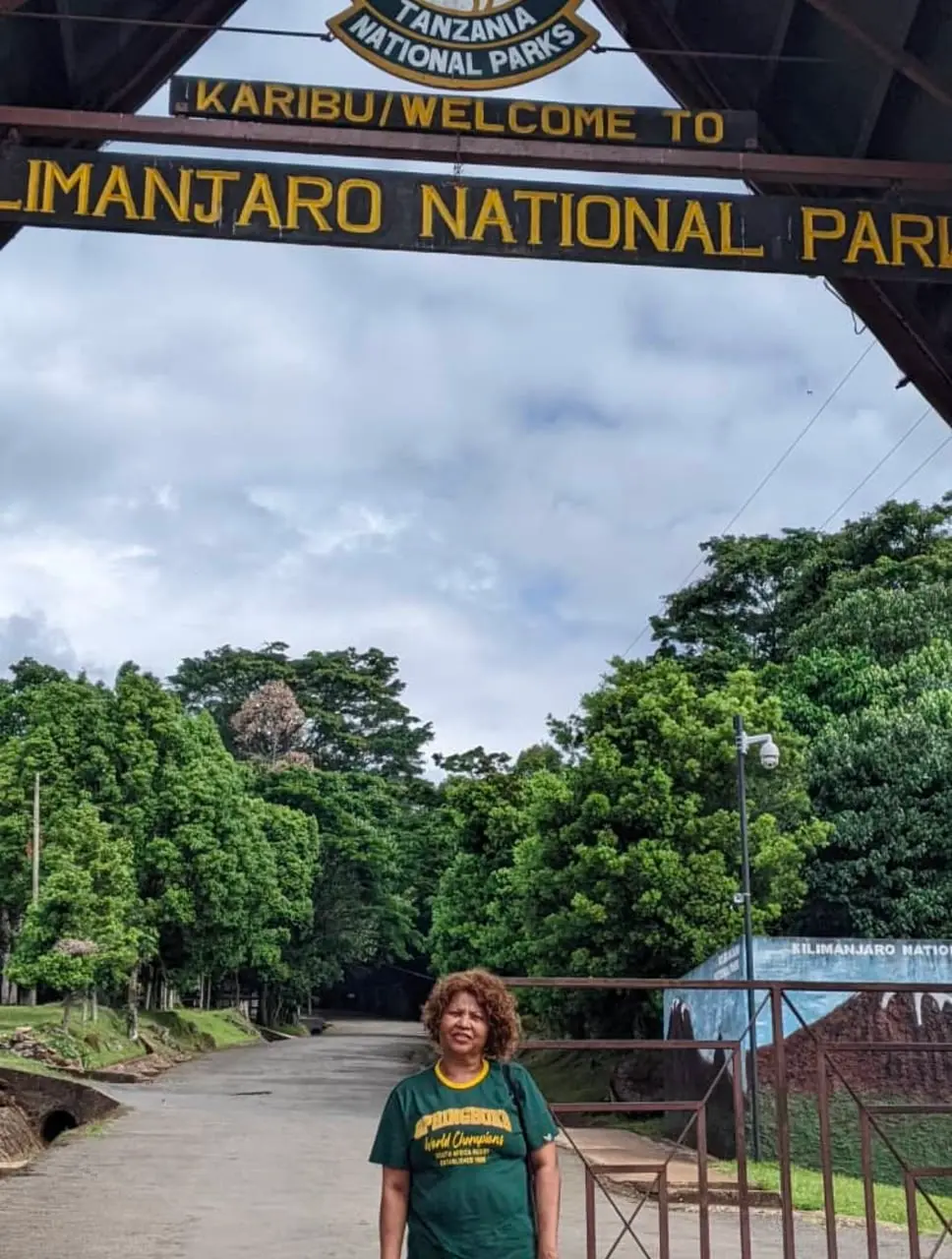 Kilimanjaro National Park gate